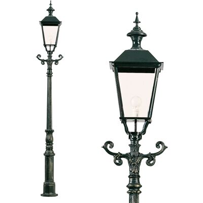 KS Verlichting Gietijzeren buitenlantaarn Alkmaar E27 tuinlantaarn Weersbestendig KS Verlichting Gietijzeren buitenlantaarn Alkmaar E27 tuinlantaarn Weersbestendig