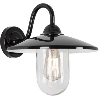 KS Verlichting Brig Stallamp Zwart met 8W bewegingssensor LED KS Verlichting Brig Stallamp Zwart met 8W bewegingssensor LED
