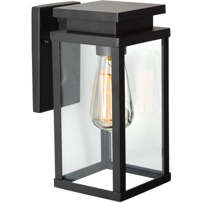KS Verlichting Jersey Muurlamp Zwart Large met 3W Bewegingssensor LED KS Verlichting Jersey Muurlamp Zwart Large met 3W Bewegingssensor LED