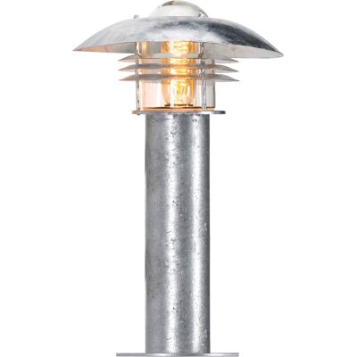 KS Verlichting Riga Sokkel Tuinlamp Gegalvaniseerd KS Verlichting Riga Sokkel Tuinlamp Gegalvaniseerd