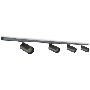 Calex Tracklight 4-Lichts Plafondlamp Zwart Calex Tracklight 4-Lichts Plafondlamp Zwart