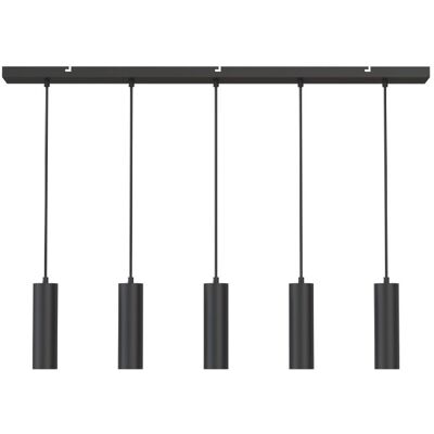 Calex Pendel 5-Lichts hanglamp GU10 Zwart Calex Pendel 5-Lichts hanglamp GU10 Zwart