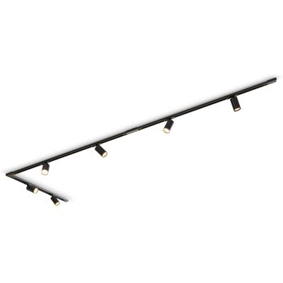 Calex Tracklight 6-Lichts Plafondlamp Zwart Calex Tracklight 6-Lichts Plafondlamp Zwart