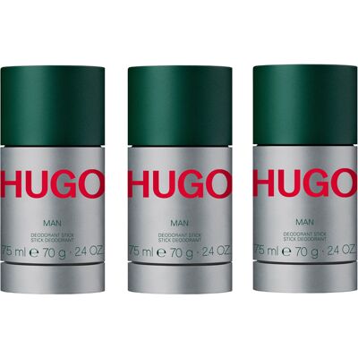 Hugo Boss Hugo Man deodorant stick 3 x 75 ml (3-Pack) Hugo Boss Hugo Man deodorant stick 3 x 75 ml (3-Pack)