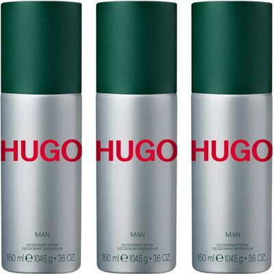 Hugo Boss Hugo Man deodorant spray 3 x 150 ml (3-Pack) Hugo Boss Hugo Man deodorant spray 3 x 150 ml (3-Pack)