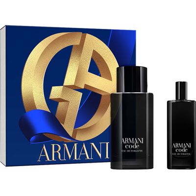 Giorgio Armani Code Cadeauset - Eau de Toilette 75ml & Reisset 15ml Giorgio Armani Code Cadeauset - Eau de Toilette 75ml & Reisset 15ml