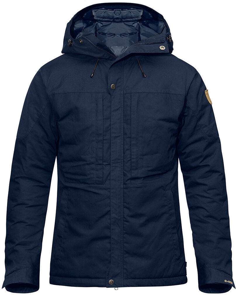 Fjallraven Winterjassen Skogso Padded Jacket Blauw