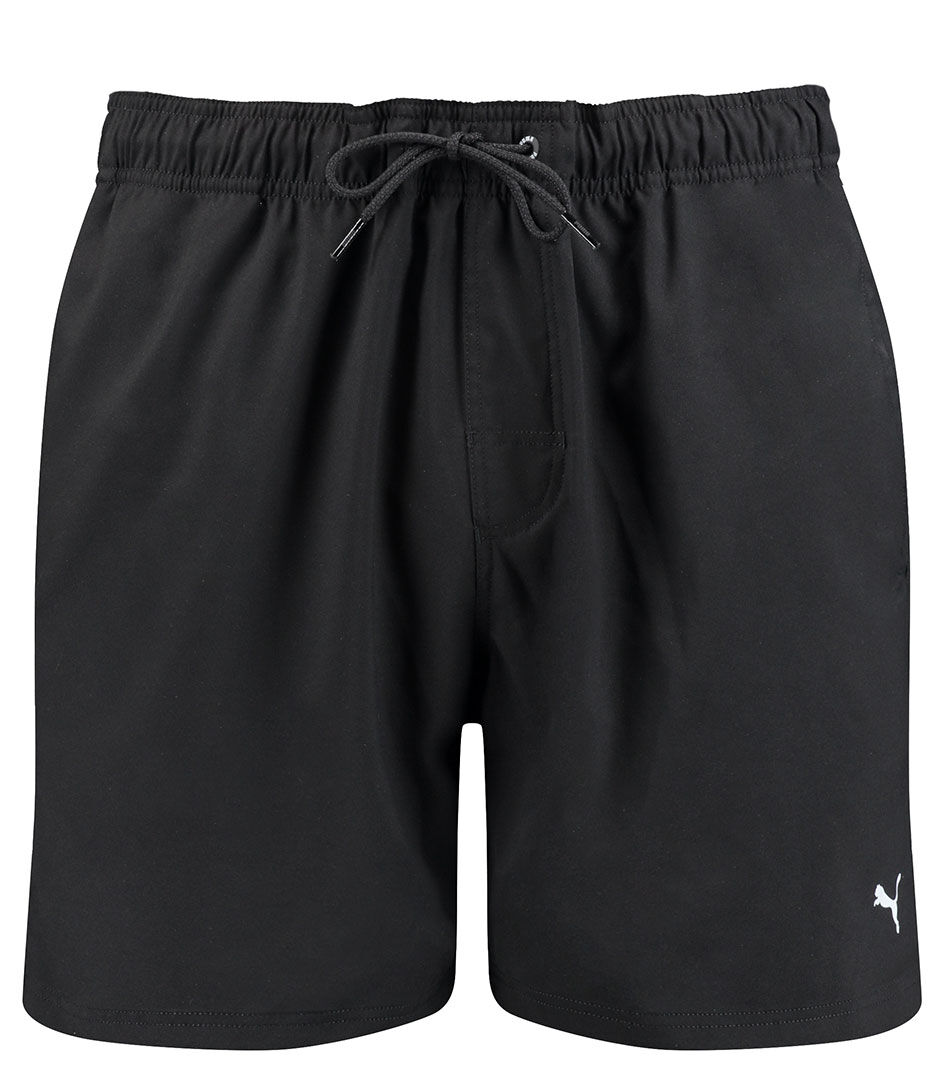 Puma Zwembroeken Medium Length Swim Shorts Zwart