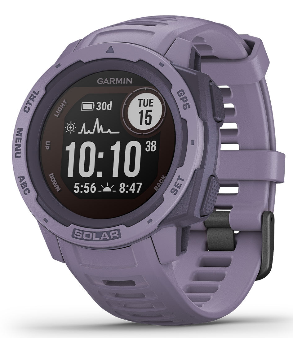 Garmin Smartwatches Instinct Solar Paars