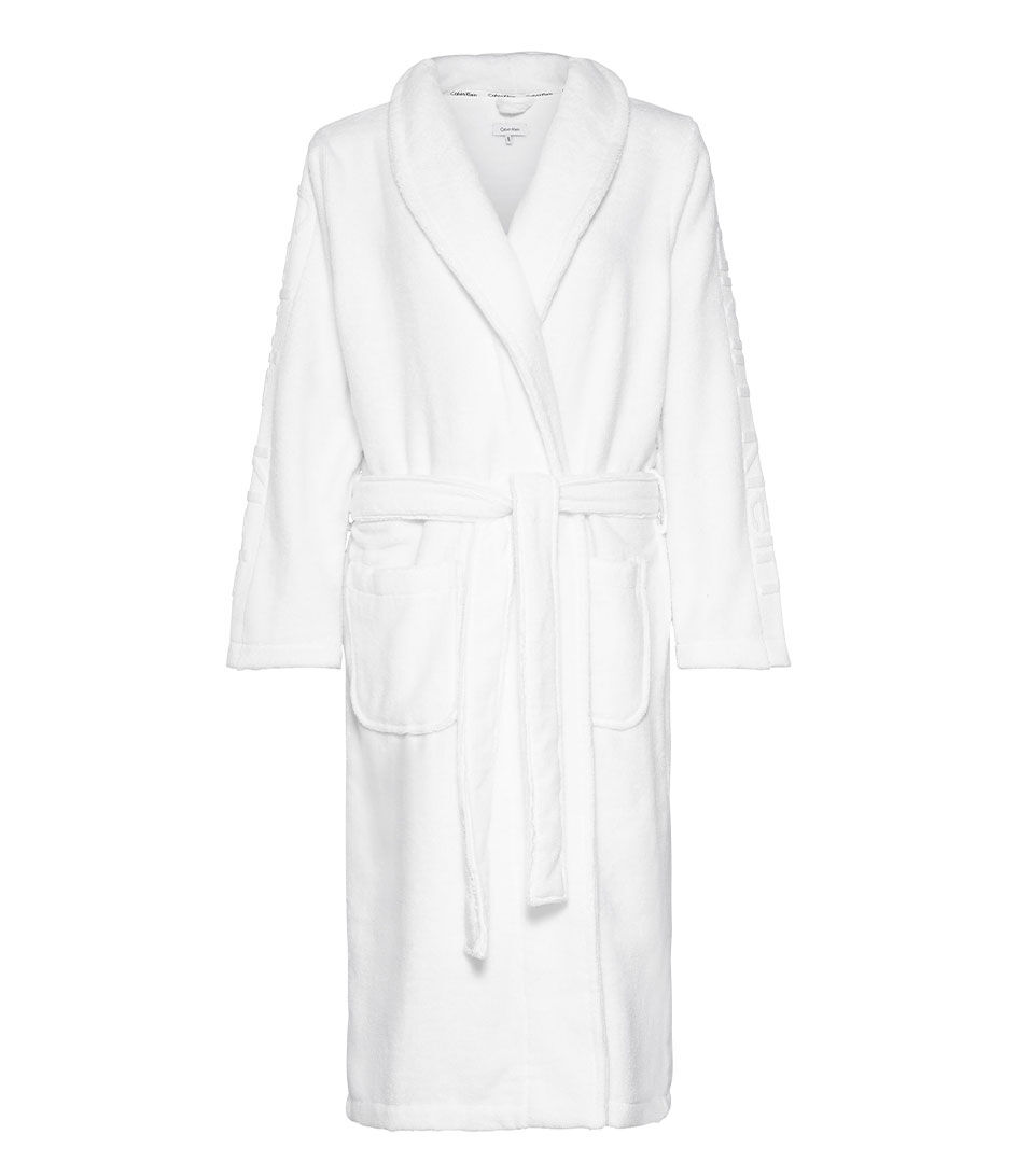 Calvin Klein Nachtmode & Loungewear Robe Wit