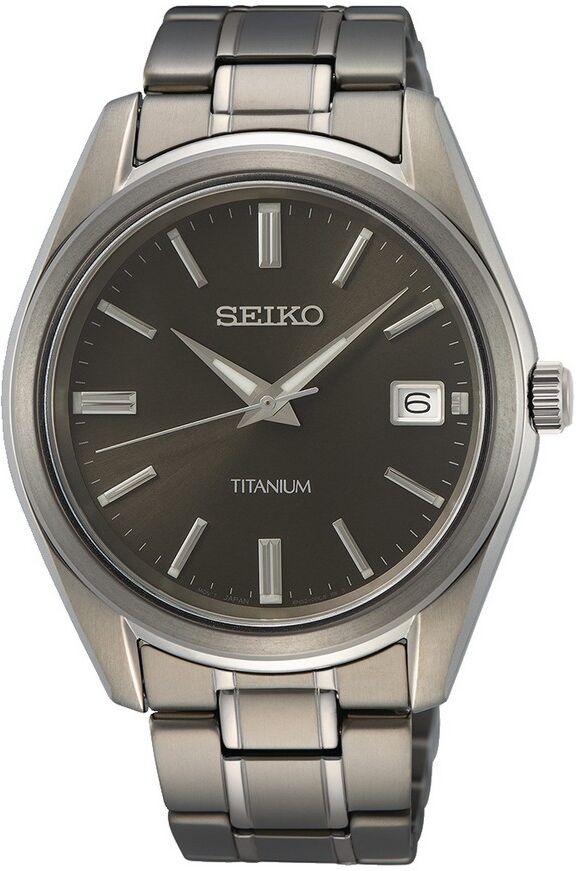 Seiko herenhorloge Quartz Analoog 40,2 mm SUR375P1