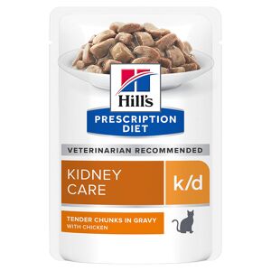 12x85g Feline K/D Maaltijdzakjes Renal Health Kip Hill's Prescription Diet Kattenvoer