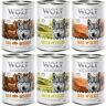 6x 400g Adult Mix III (3 soorten) Wolf of Wilderness natvoer voor honden