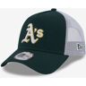 New Era Oakland Athletics Team Script Trucker Petje groen groen ONE SIZE male