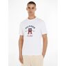 Tommy Hilfiger Curved Monogram T-Shirt wit wit M male