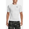 Under Armour UA HG Armour Comp SS T-Shirt wit wit XXL male