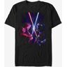 ZOOT.Fan Star Wars Obi Van Kenobi Darth Vader T-Shirt zwart zwart 3XL male