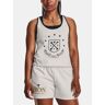 Under Armour Project Rock Q3 Arena Tank Onderhemd wit wit XL female
