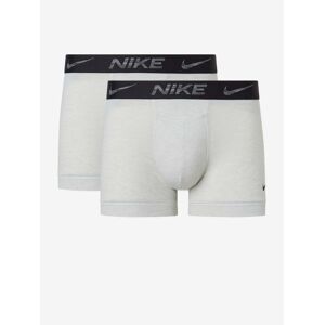 Nike Boxershorts 2 stuks grijs  - male - XL