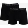 Puma Boxershorts 2 stuks zwart zwart M male