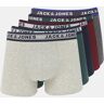 Jack & Jones Oliver Boxershorts 5 stuks grijs grijs XL male