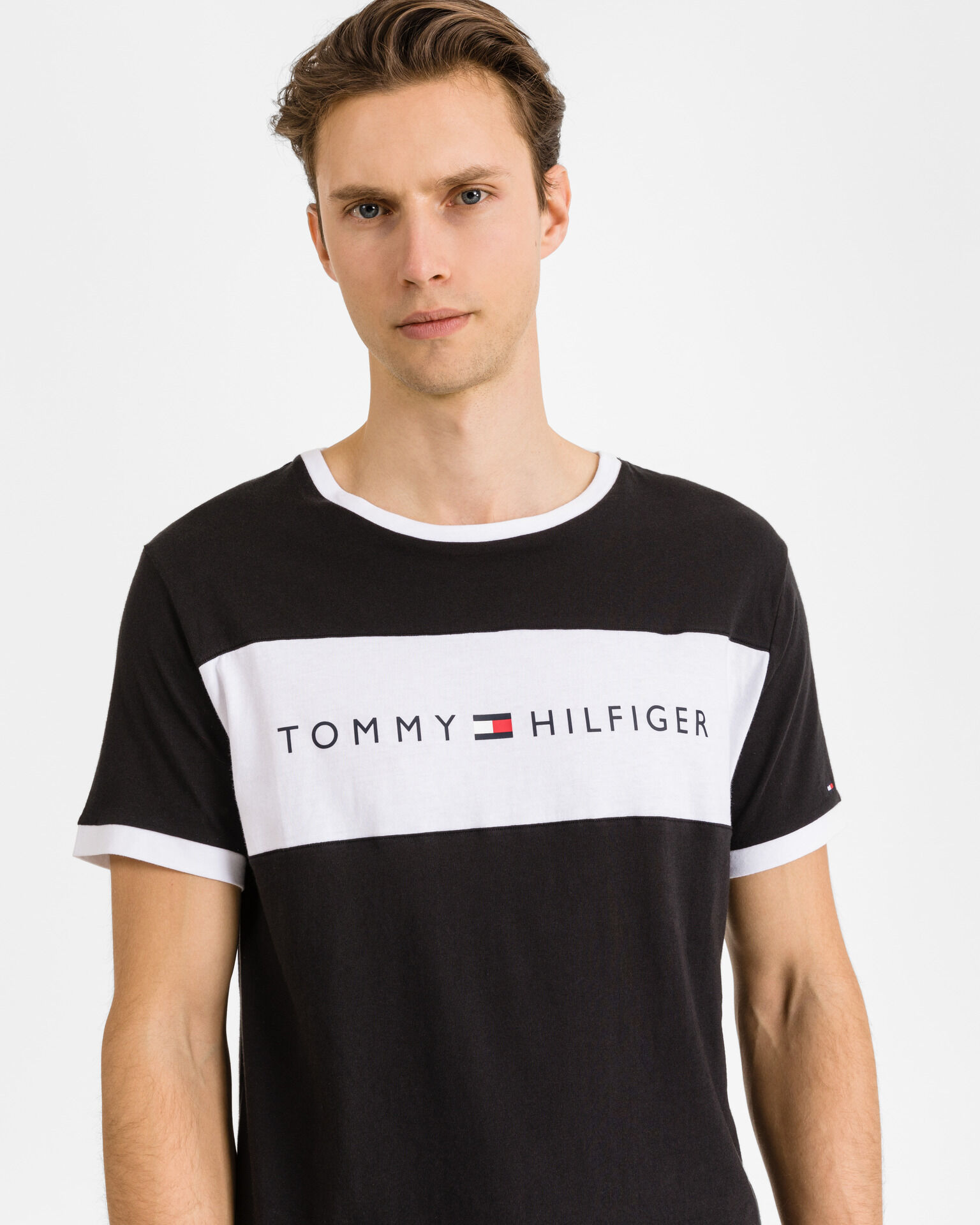 Tommy Hilfiger Sleeping T-shirt zwart Heren Heren