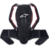 Rugbescherming Alpinestars Nucleon KR-2 Zwart-Wit -