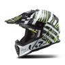 Crosshelm LS2 MX437 FAST EVO Verve Zwart-Wit -