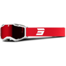 Shot Race Gear Crossbril Shot Iris 2.0 Tech Wit-Rood -