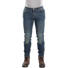 Motorjeans Kort Richa BI-Stretch Blauw -