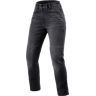 Rev'It! Victoria 2 SF dames motorjeans medium grijs afgewassen -