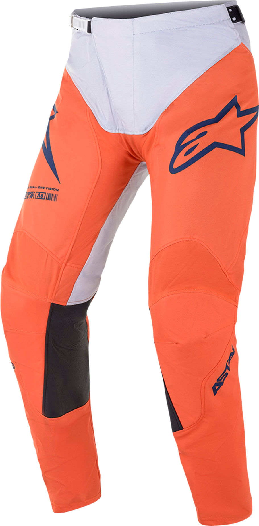 Alpinestars Crossbroek Alpinestars Racer Braap Oranje-Grijs-Blauw  - Blauw