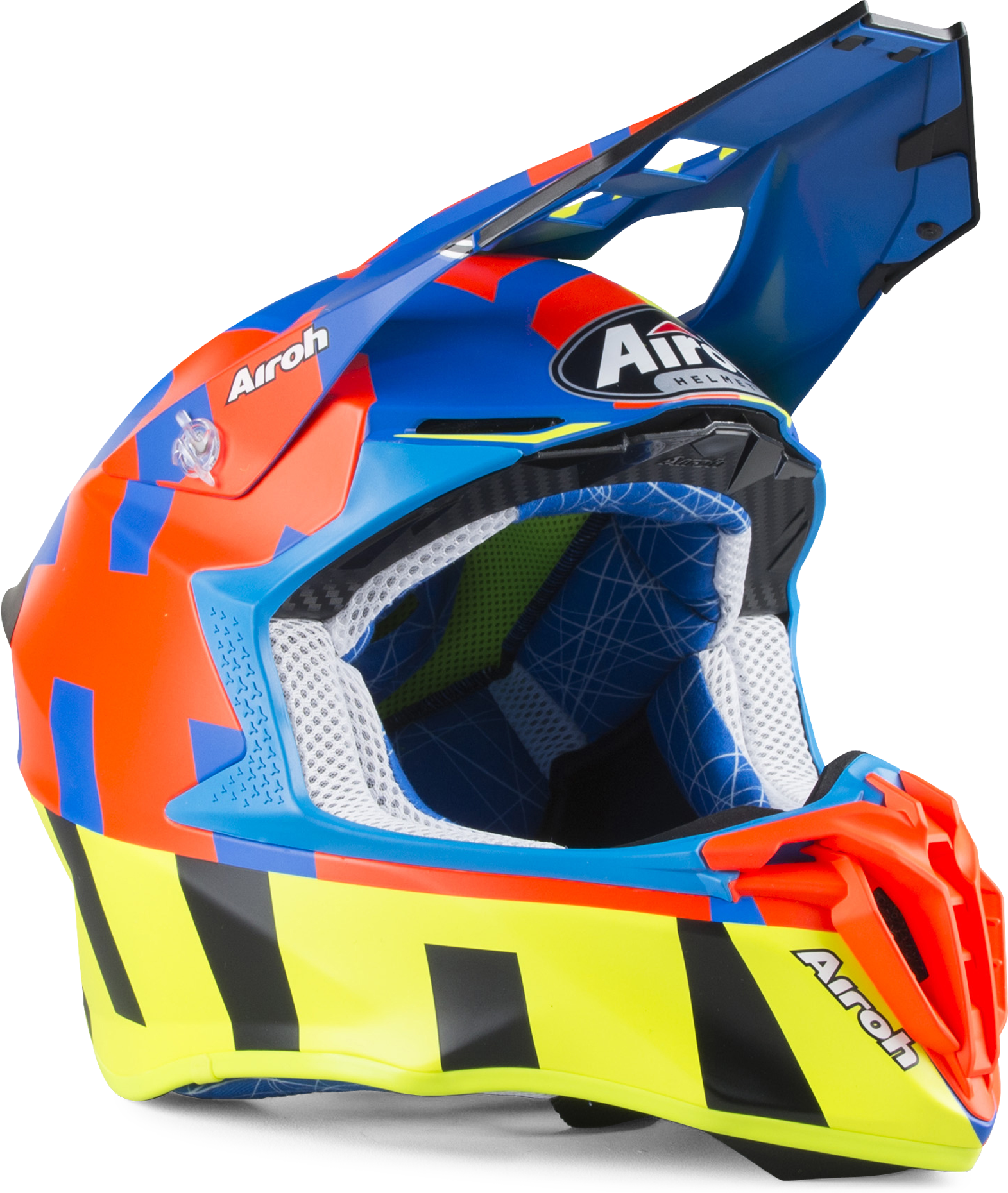 Airoh Crosshelm Airoh Twist 2.0 Frame Blauw  - Blauw