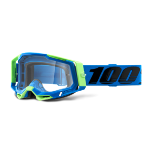 100% Crossbril 100% Racecraft 2 Fremont Blauw  - Blauw