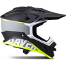 Crosshelm Raven Airborne Evo Mat Zwart-Geel -