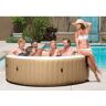 INTEX Bubbelbad PureSpa voor 6 personen rond 216x71 cm