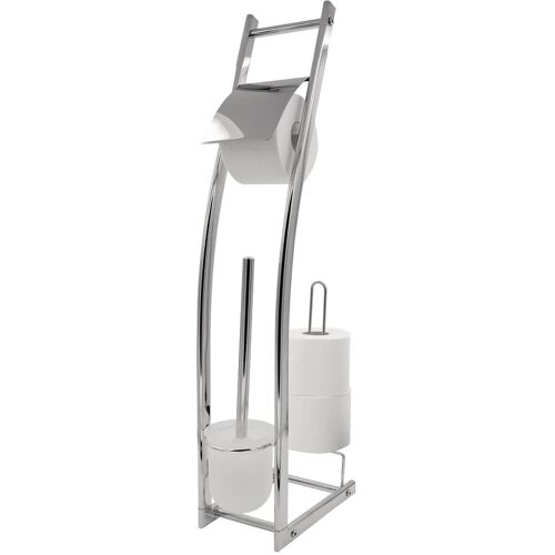 RIDDER Toiletborstelset 3-in-1 Fabio glanzend chroom