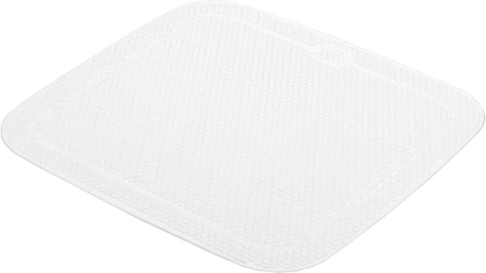 Kleine Wolke Badmat anti-slip Samoa 55x55 cm wit