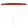 Madison Balkonparasol Sun Wave 270x150 cm steenrood