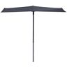 Madison Balkonparasol Sun Wave 270x150 cm grijs PAC3P014