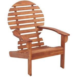 vidaXL Stoel Adirondack massief acaciahout