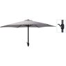 ProGarden Parasol Monica 270 cm lichtgrijs