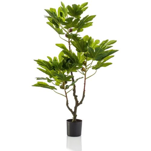 Emerald Kunstplant in pot vijgenboom met fruit 95 cm