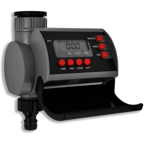 vidaXL Automatische Irrigatie Water timer + Display (1 uitgang)