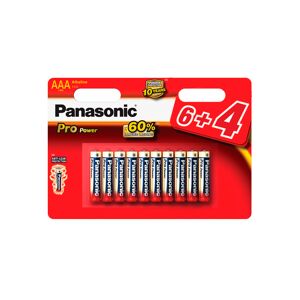 Panasonic AAA-batterier 10pk