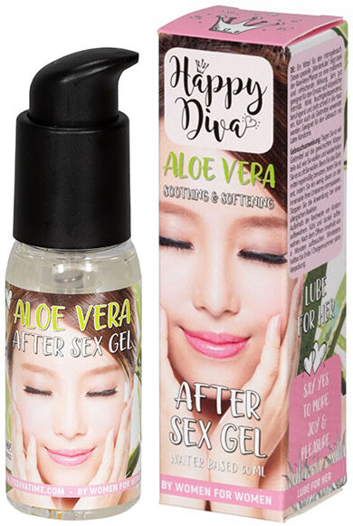 Gele lindrende Aloe Vera Happy Diva 50ml