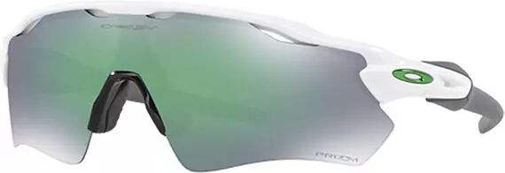 Oakley Radar EV Polished White - Sportsbriller - Prizm Jade