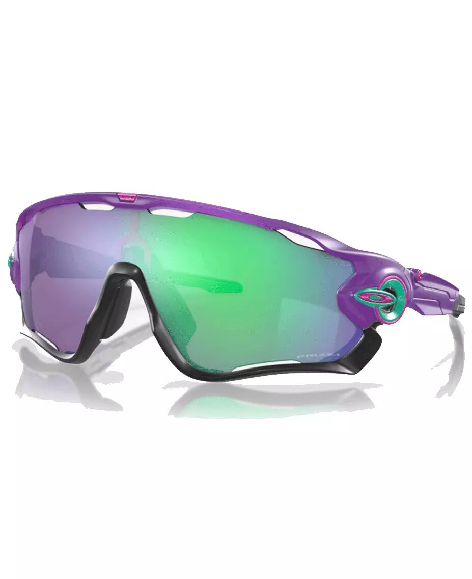 Oakley Jawbreaker Matte Electric Purple - Sportsbriller - Prizm Jade