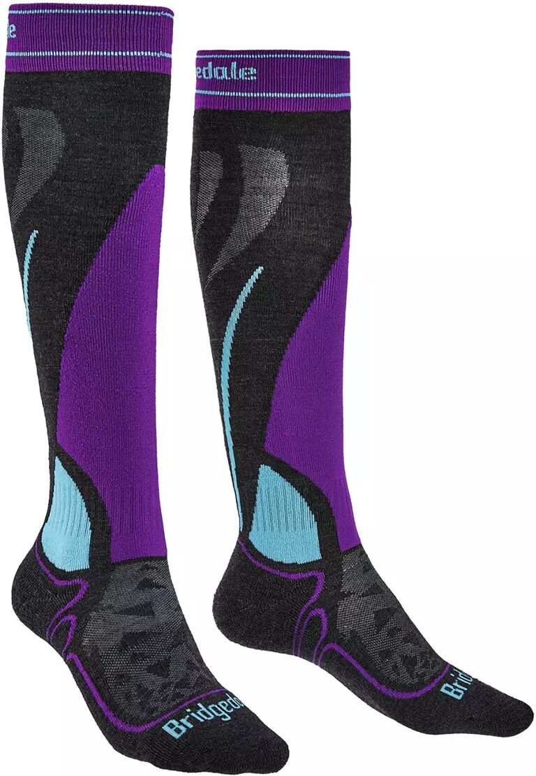 Bridgedale Ski W's MW+ Skistrømpe - Sokker - Dark Purple - S