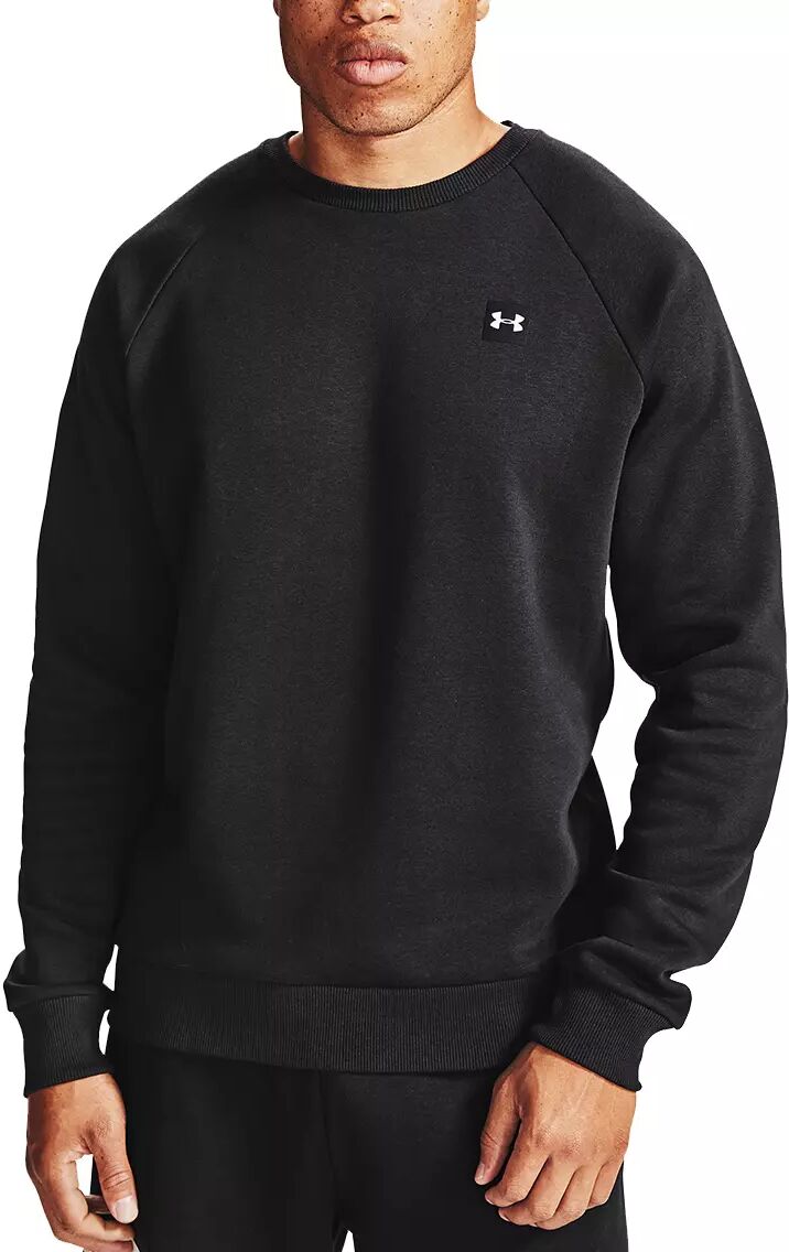 Under Armour Rival Fleece Crew -  - Genser - Black/Onyx White - XL